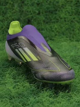 adidas F50 Elite Laceless FG Fast Reborn - Unity Purple/Footwear White/Lucid Lemon