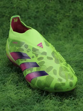 Adidas Predator Elite Laceless FG Generation Pred - Solar Green/Shock Pink/Lucid Lemon