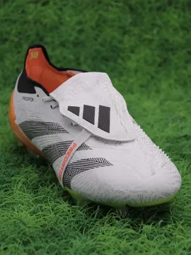 Adidas Predator Elite Fold-over Tongue FG Vortex - White/Black