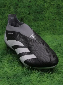 Adidas Predator Elite Laceless FG - Black/White/Grey