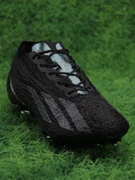 Adidas X Crazyfast Strung+ FG - Black/Black