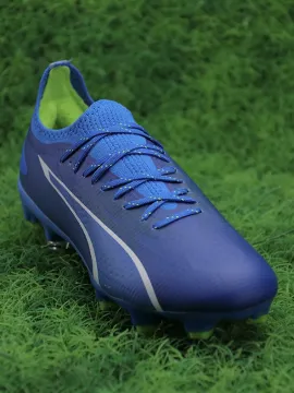 PUMA Ultra Ultimate FG/AG Gear Up - Ultra Blue/White/Pro Green