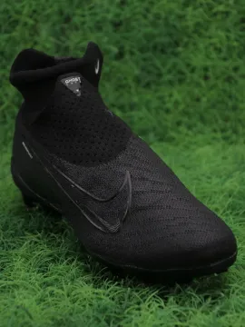 Kids Nike Phantom GX Elite DF FG - Black/Black