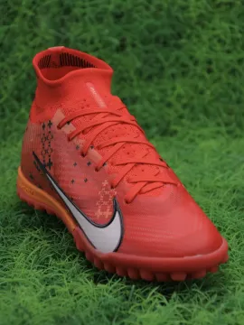 Kids Nike Air Zoom Mercurial Superfly 9 Elite TF Dream Speed 7 - Lite Crimson Pale Ivory Bright Mandarin