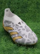 adidas Predator Elite laceless FG - White/Gold/Black